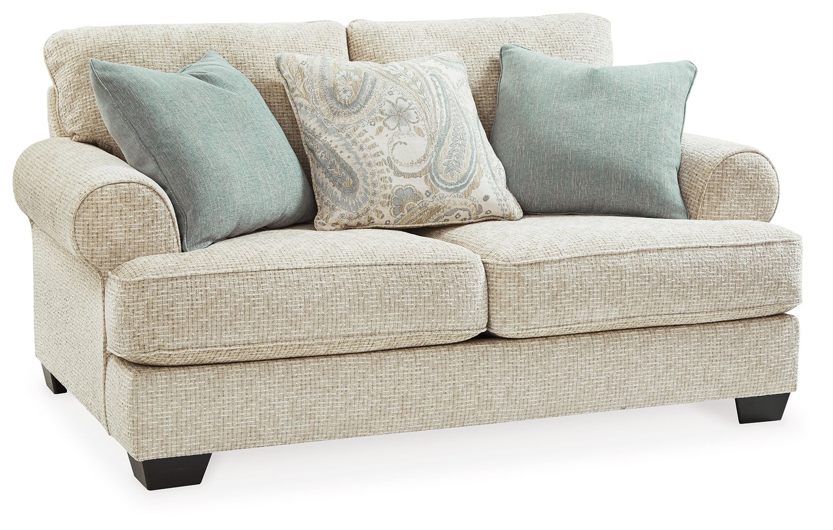 Monaghan - Loveseat - Sandstone - Stylish Home Furniture