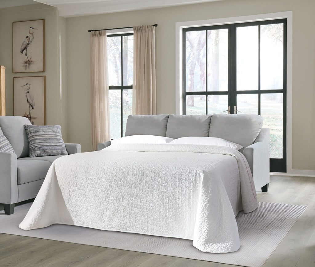 Adlai - Queen Sofa Sleeper - Shadow - Stylish Home Furniture