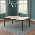 Essence - 70" Rectangle Dining Table With Marble Top - Stylish Home Furniture