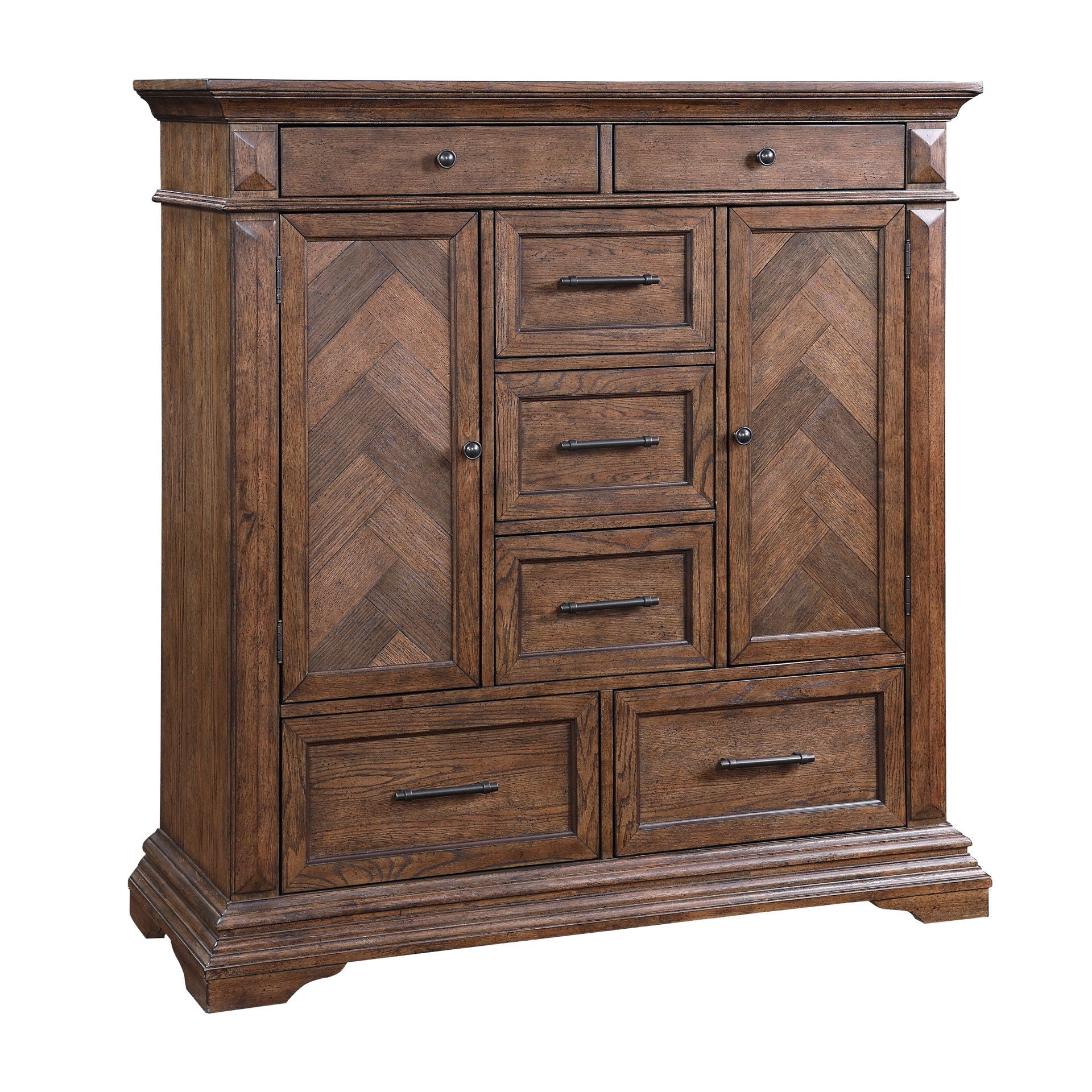 Mar Vista - Door Chest - Walnut - Stylish Home Furniture