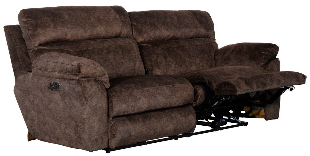 Sedona - Power Headrest With Lumbar Lay Flat Reclining Sofa - Stylish Home Furniture