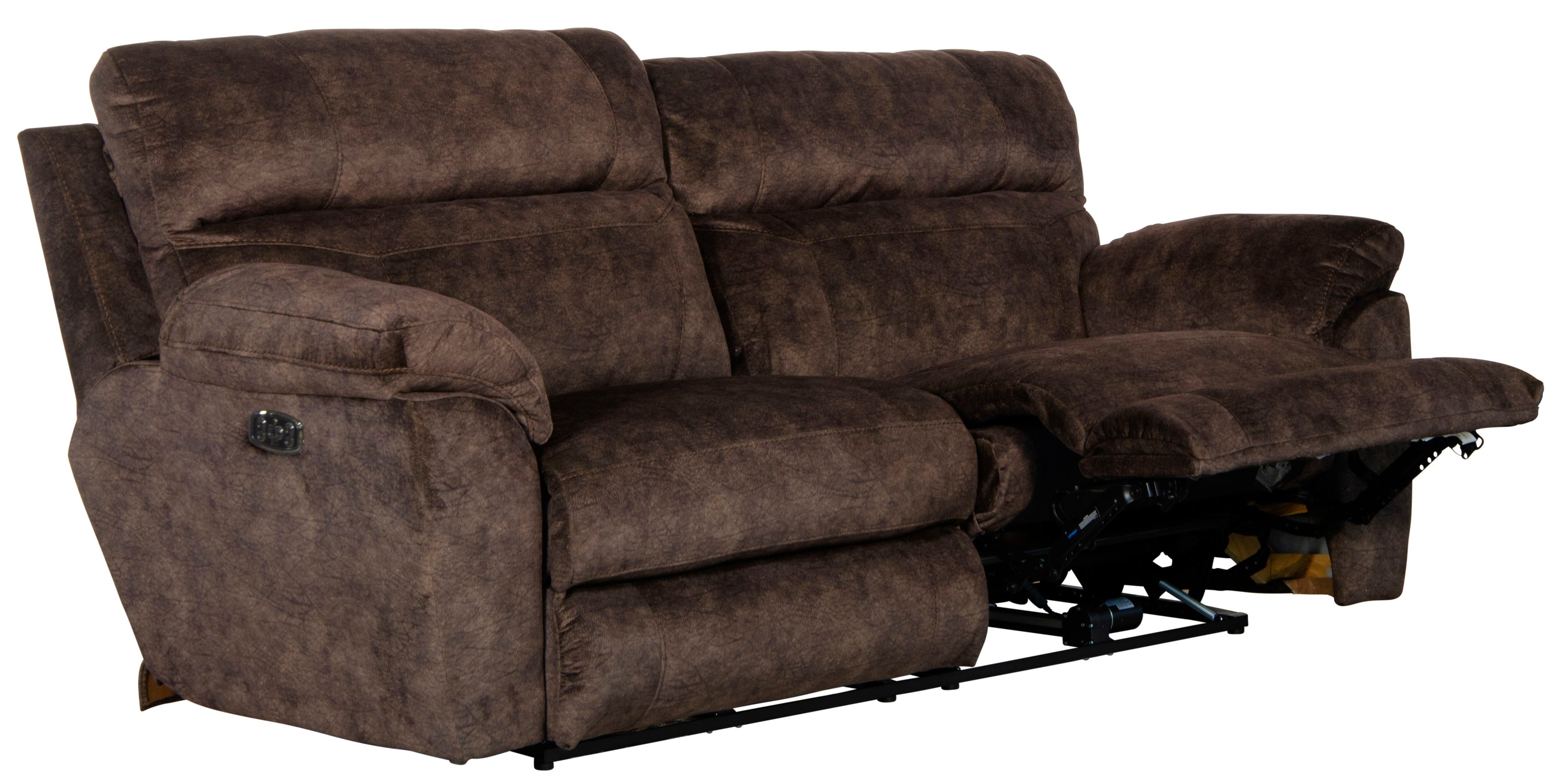 Sedona - Power Headrest With Lumbar Lay Flat Reclining Sofa - Stylish Home Furniture