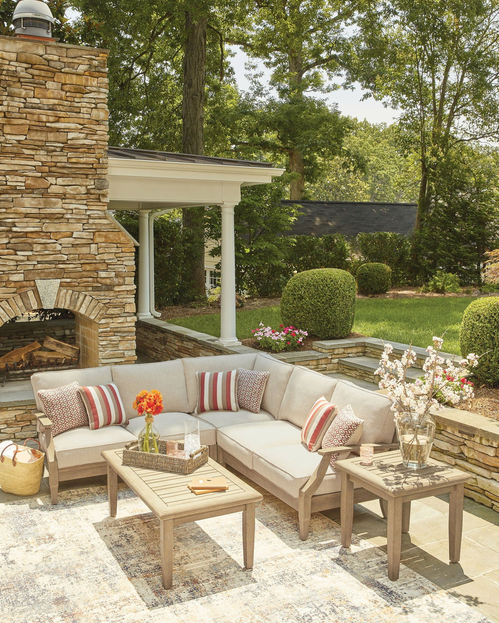 Clare View - Outdoor Sectional - Stylish Home Furniture