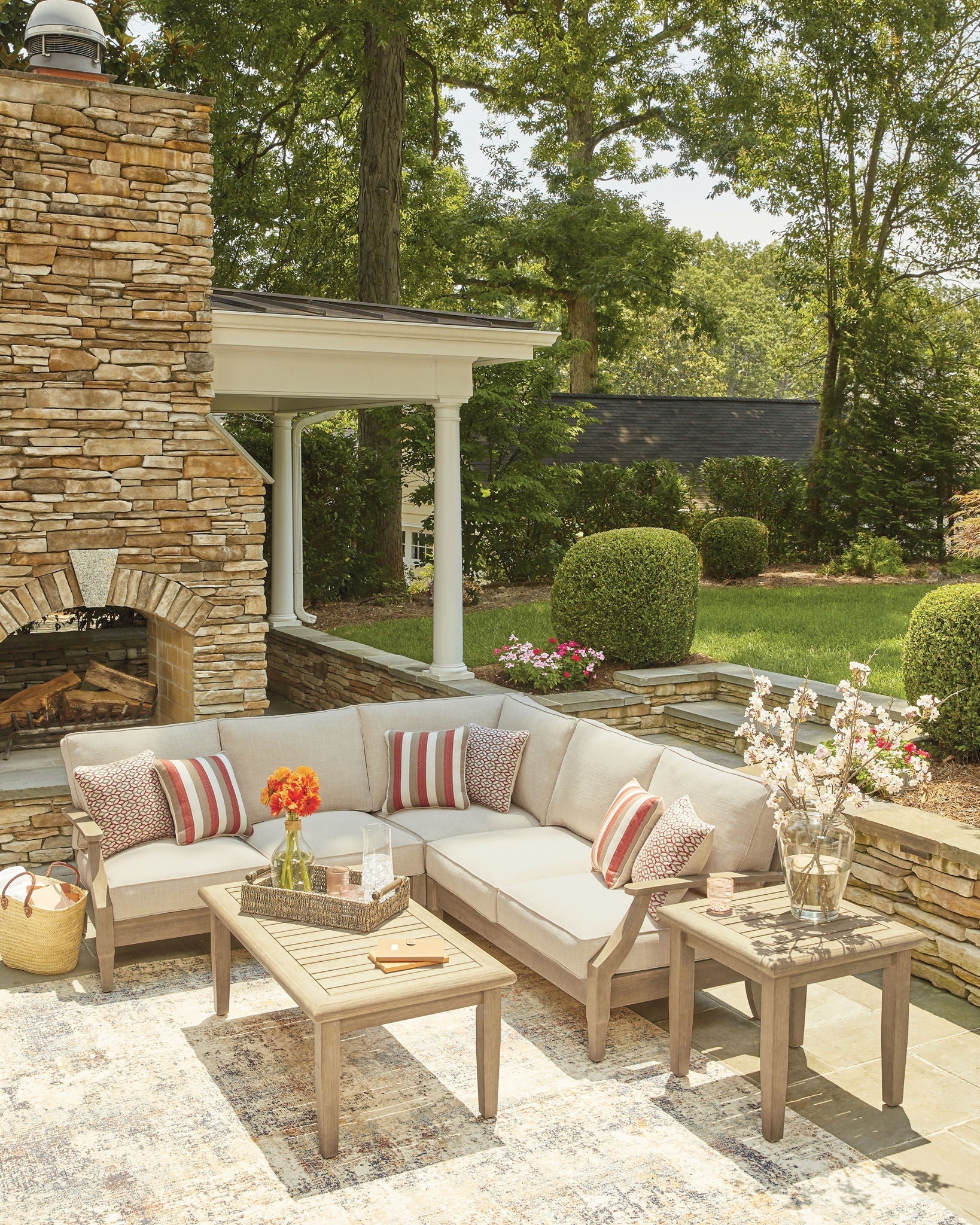 Clare View - Outdoor Sectional - Stylish Home Furniture