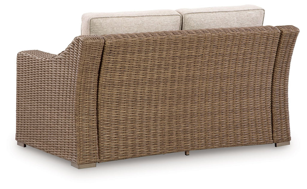 Laguna Heights - Loveseat With Cushion - Beige - Stylish Home Furniture