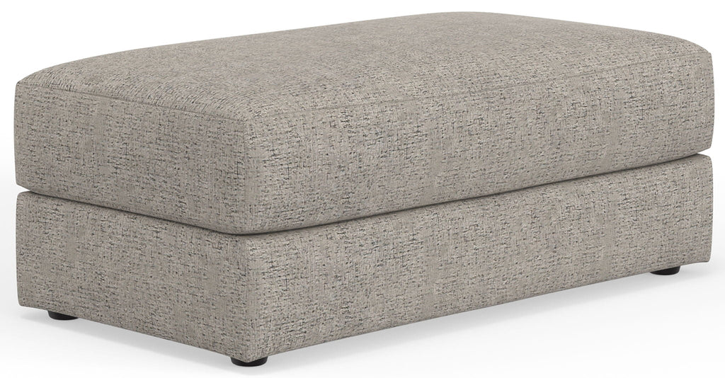 Zeke - Ottoman - Cloud - Stylish Home Furniture