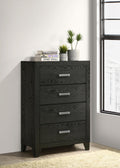 B385 - Chest - Black - Stylish Home Furniture