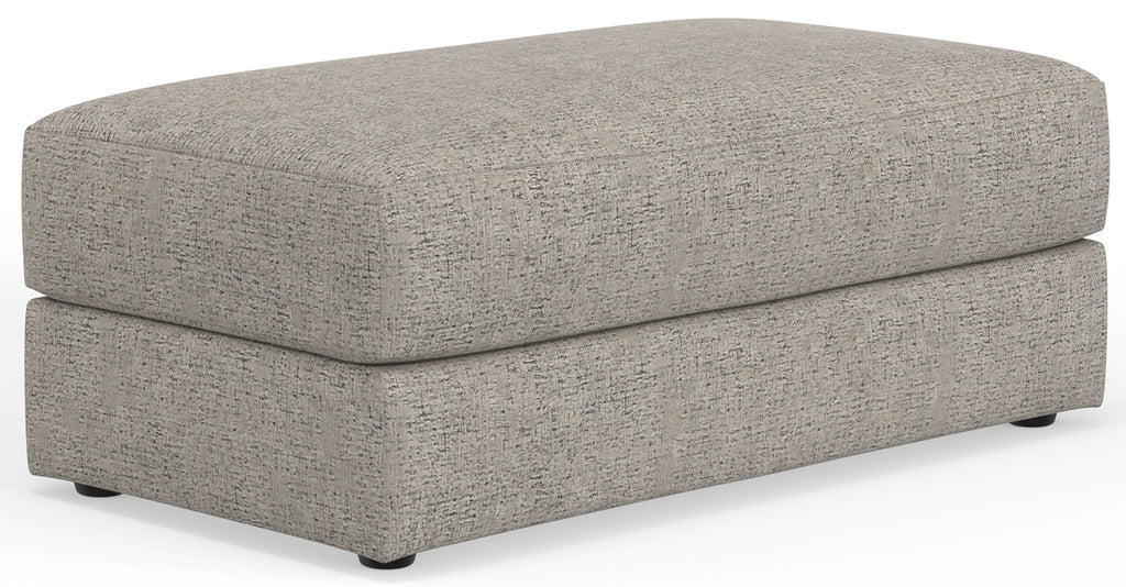 Zeke - Ottoman - Cloud - Stylish Home Furniture