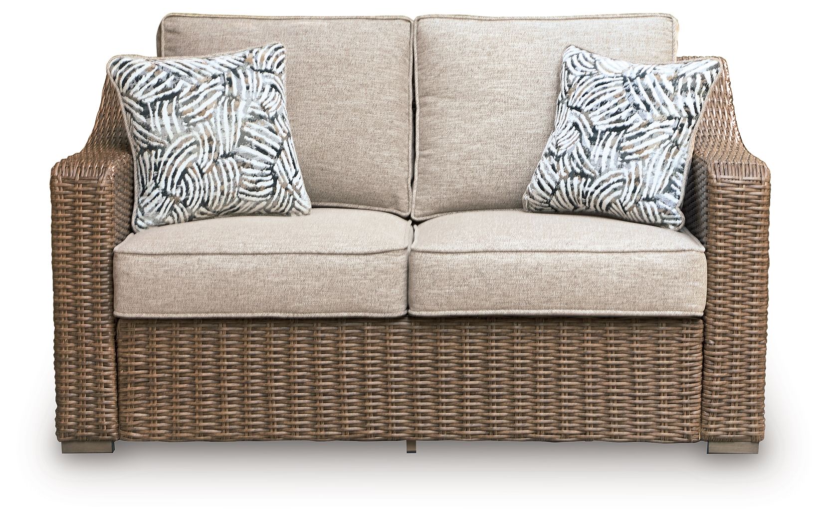 Laguna Heights - Loveseat With Cushion - Beige - Stylish Home Furniture