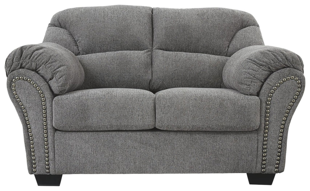 Allmaxx - Loveseat - Pewter - Stylish Home Furniture