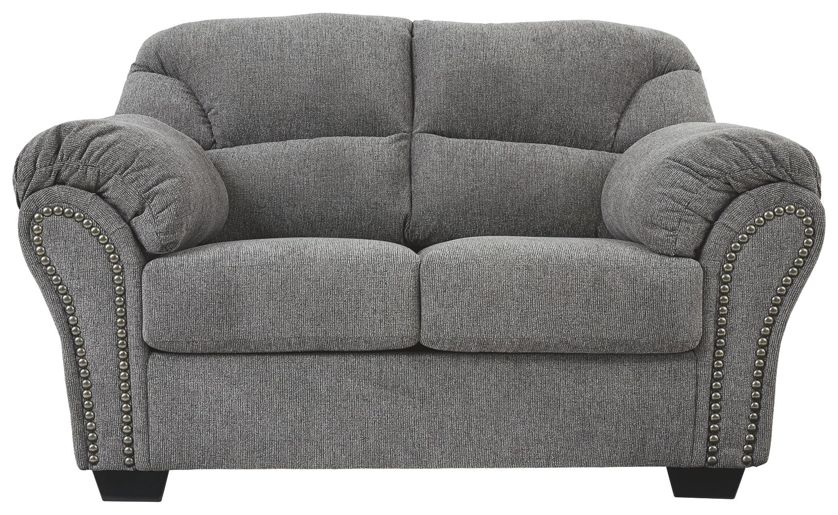 Allmaxx - Loveseat - Pewter - Stylish Home Furniture