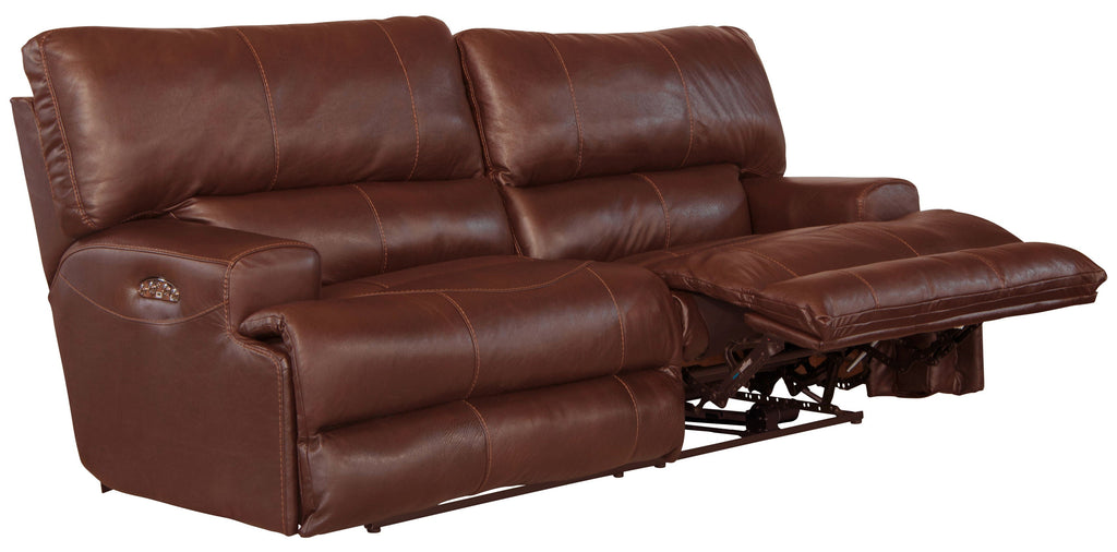 Wembley - Power Headrest Power Lay Flat Reclining Sofa - Stylish Home Furniture