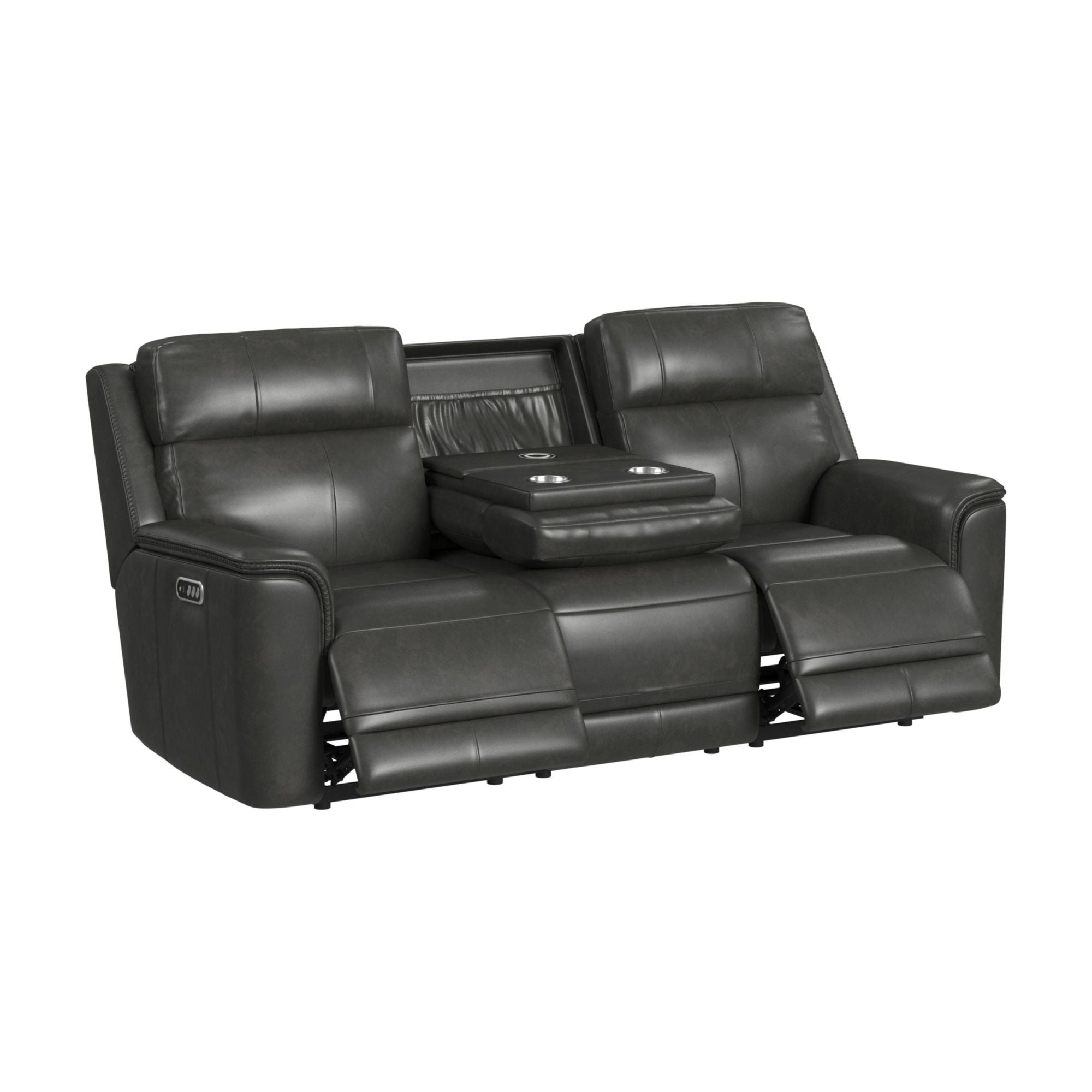Mustang - P3 Sofa With DDT, Wireless Chargerin - Stylish Home Furniture