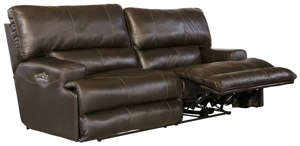 Wembley - Power Headrest Power Lay Flat Reclining Sofa - Stylish Home Furniture