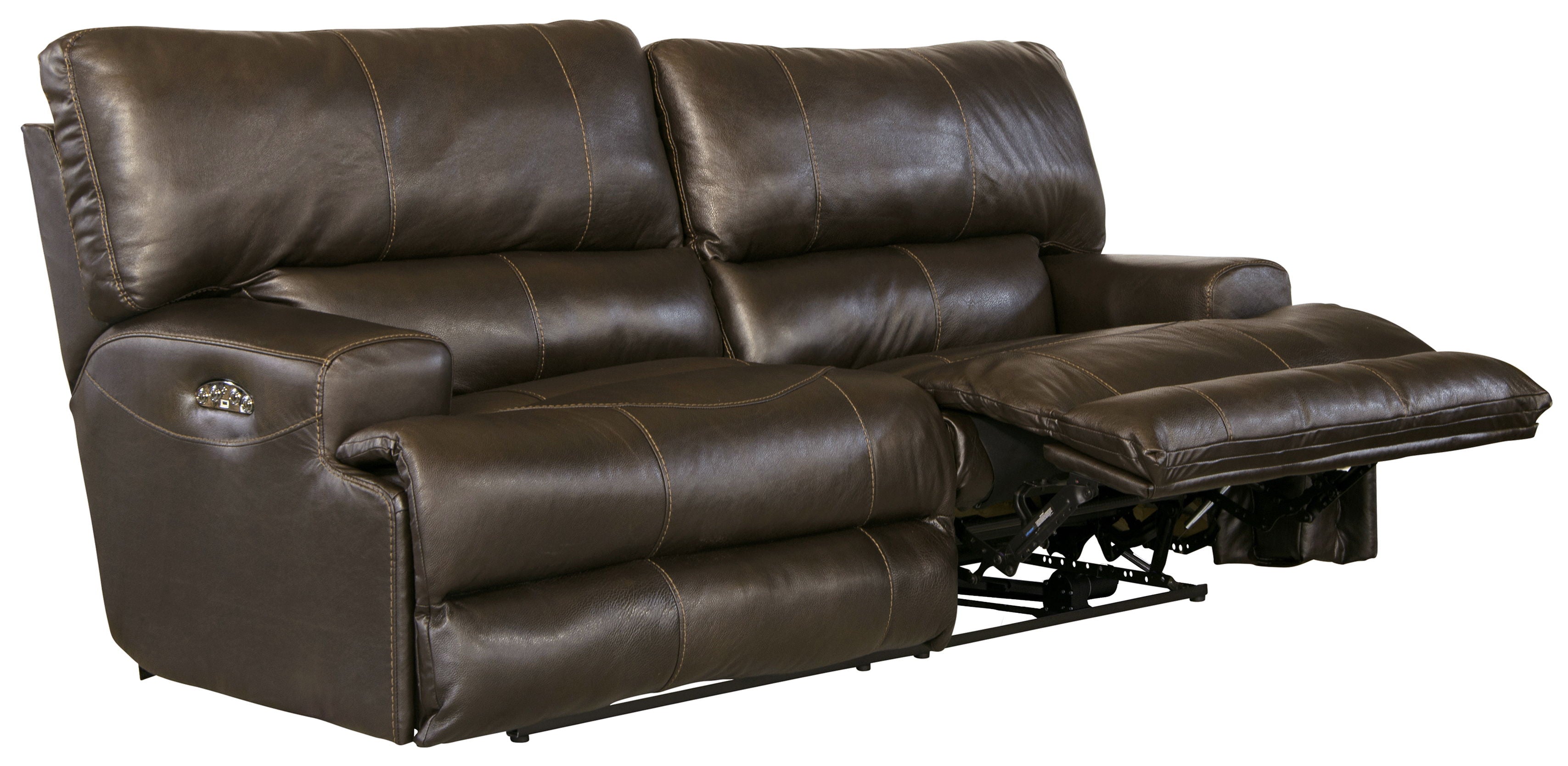 Wembley - Power Headrest Power Lay Flat Reclining Sofa - Stylish Home Furniture