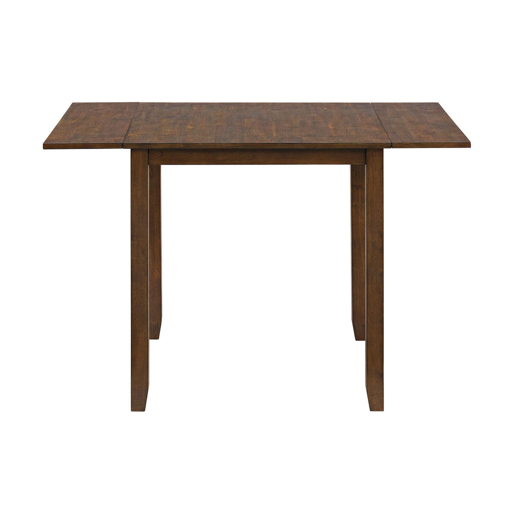 Alex - 3 Piece Dining Set With Drop Leaf Table - Espresso - Stylish Home Furniture