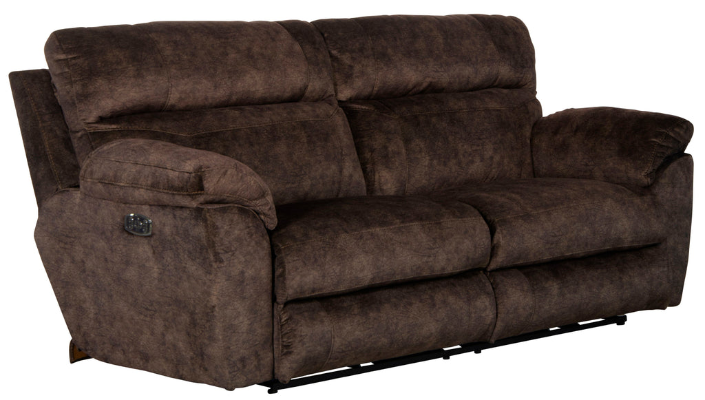 Sedona - Power Headrest With Lumbar Lay Flat Reclining Sofa - Stylish Home Furniture