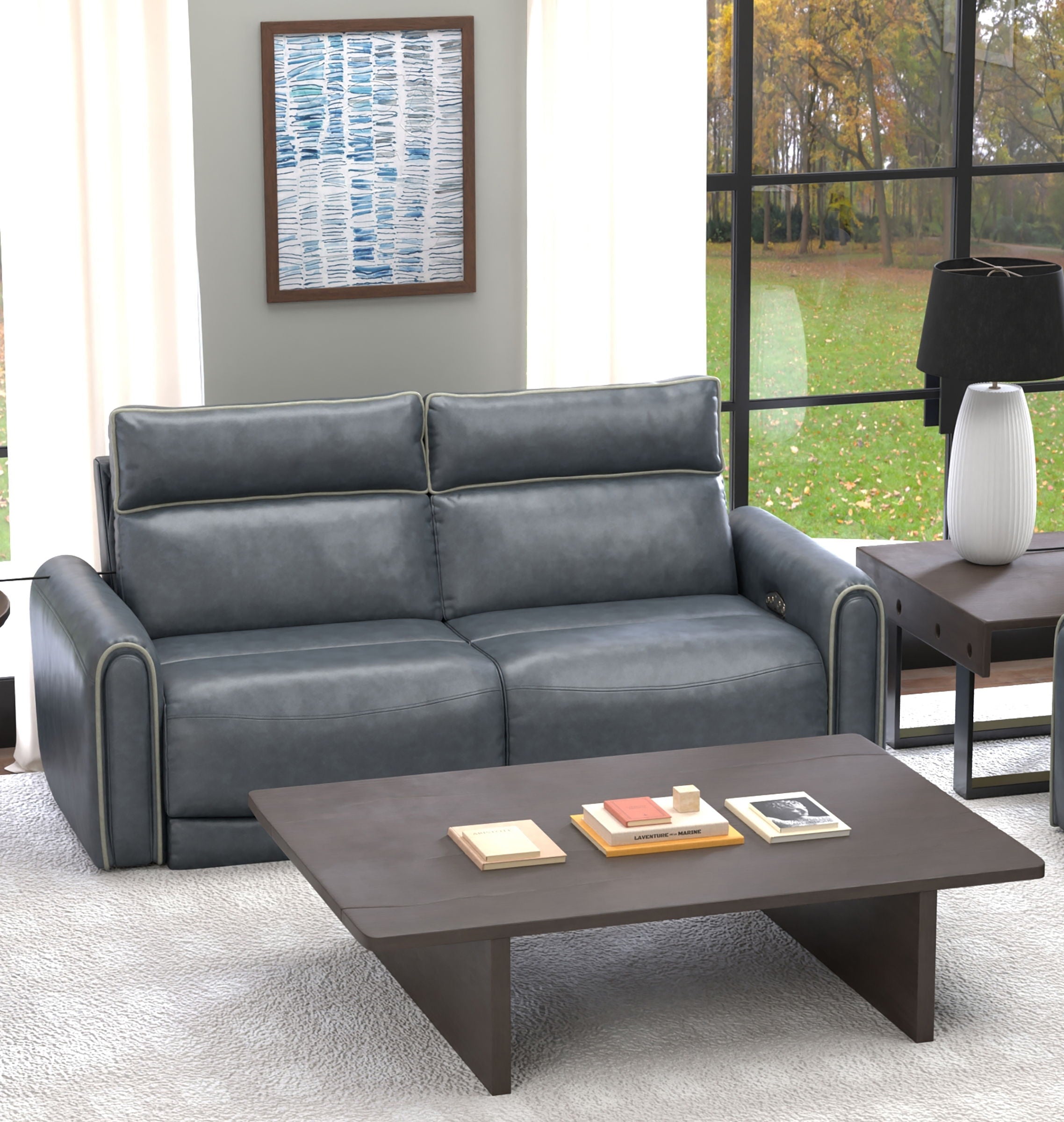 Nico - Power Headrest Reclining Sofa - Stylish Home Furniture
